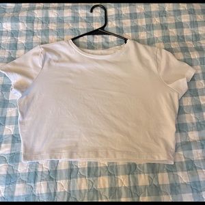 Wild fable white crop top size XL